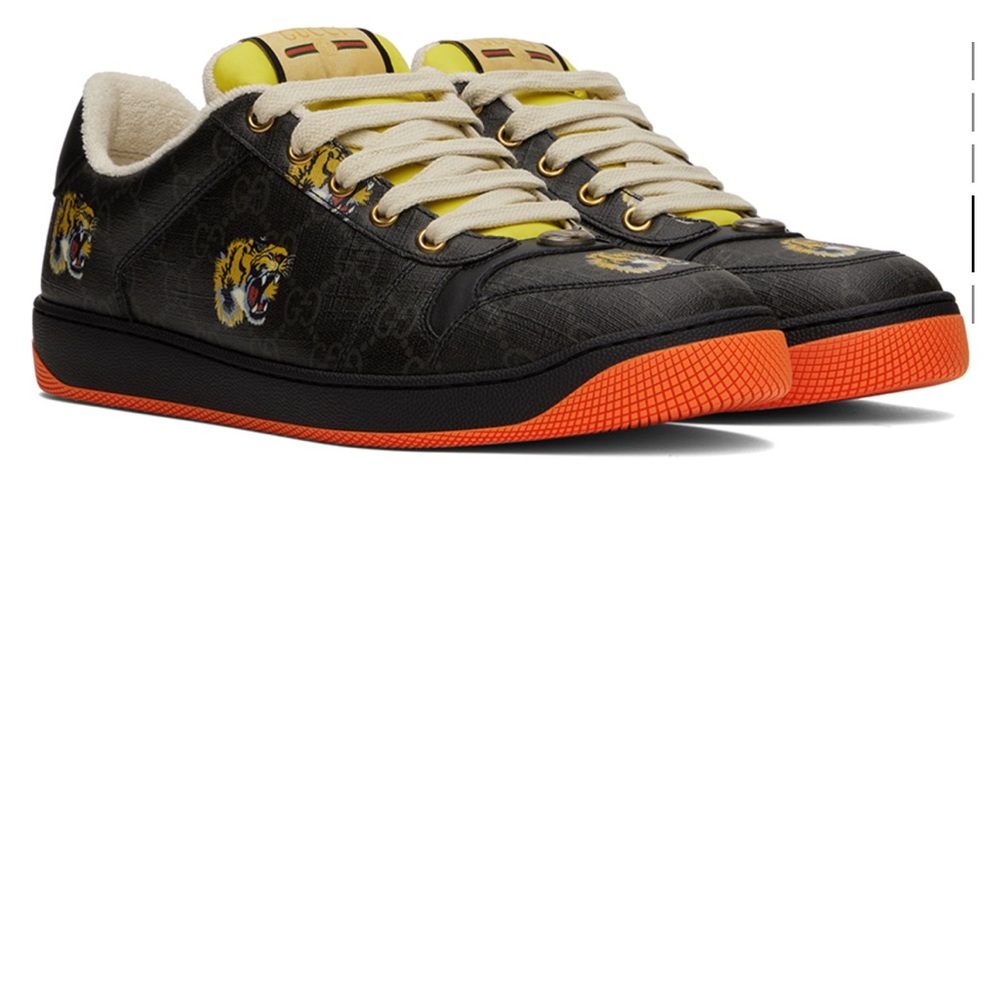 Gucci Limited Edition SCREENER TIGER 🐯 SNEAKERS - Picture 9 of 17